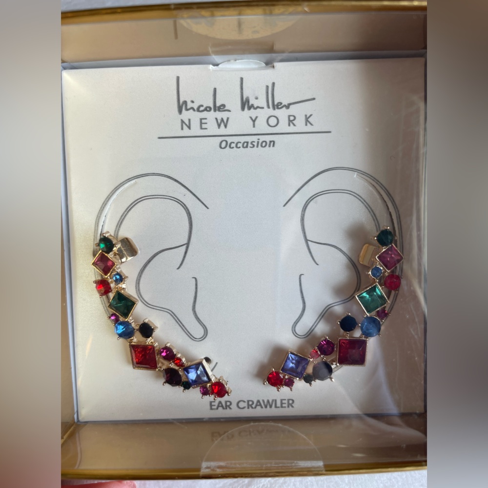 NWT Ear Crawler set - Nicole Miller NY